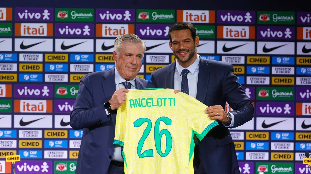 Ancelotti deja fuera a Rodrygo en su primera lista con la selección de Brasil