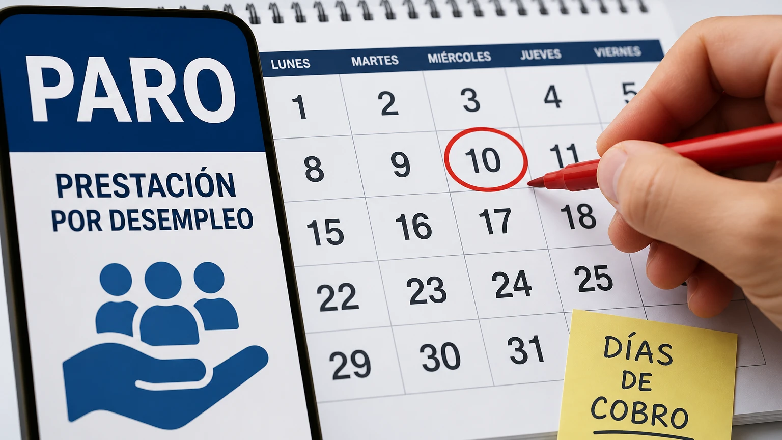 Qué día se cobra el paro en junio 2026: día de pago de cada banco y qué entidades lo adelantan