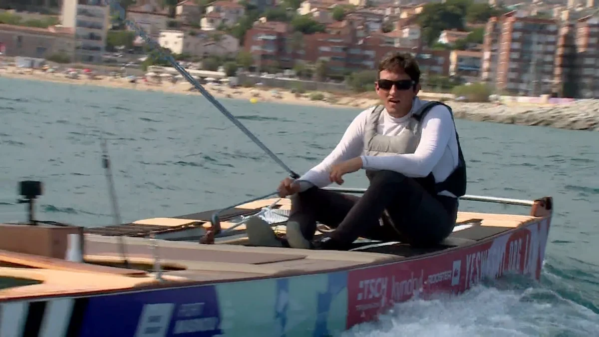 La historia de Dani Pich, el navegante ciego que desafía al mar