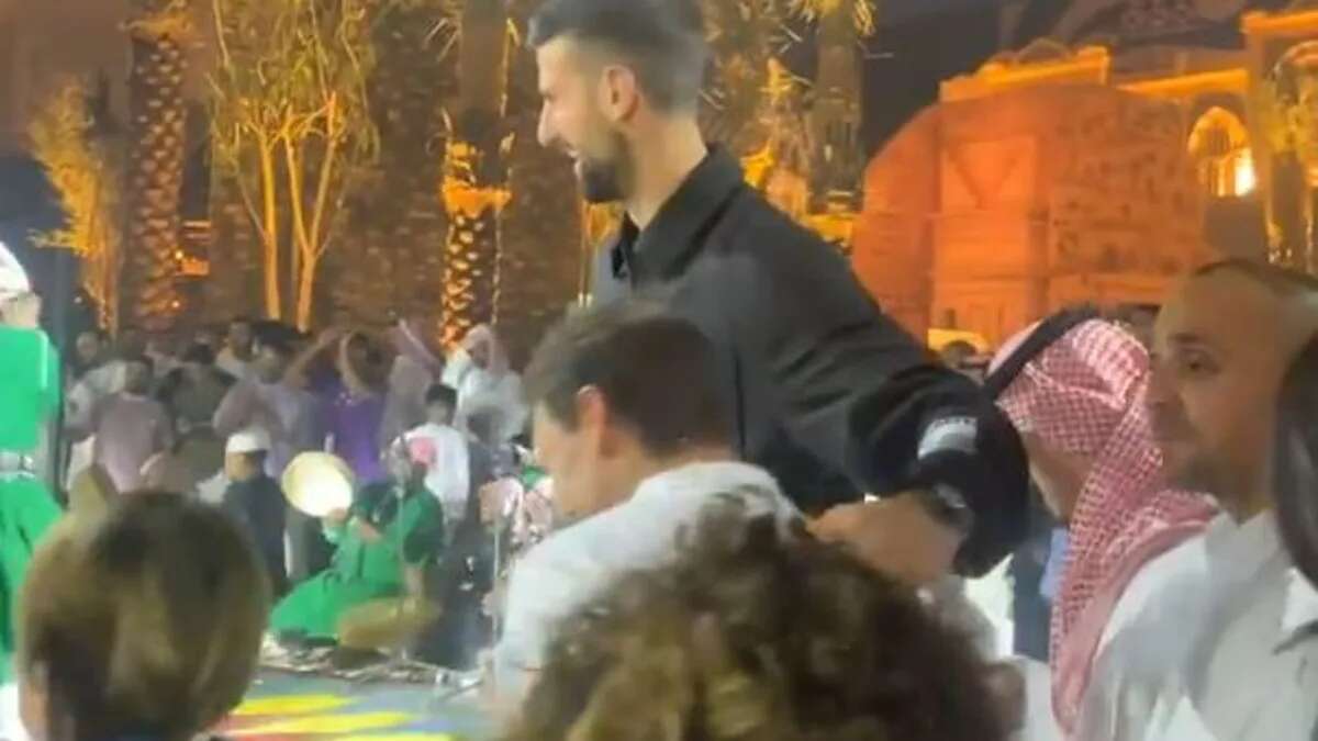 El último baile de Nadal y Djokovic: así animó el serbio a Rafa para que bailase con él en una fiesta en Riad