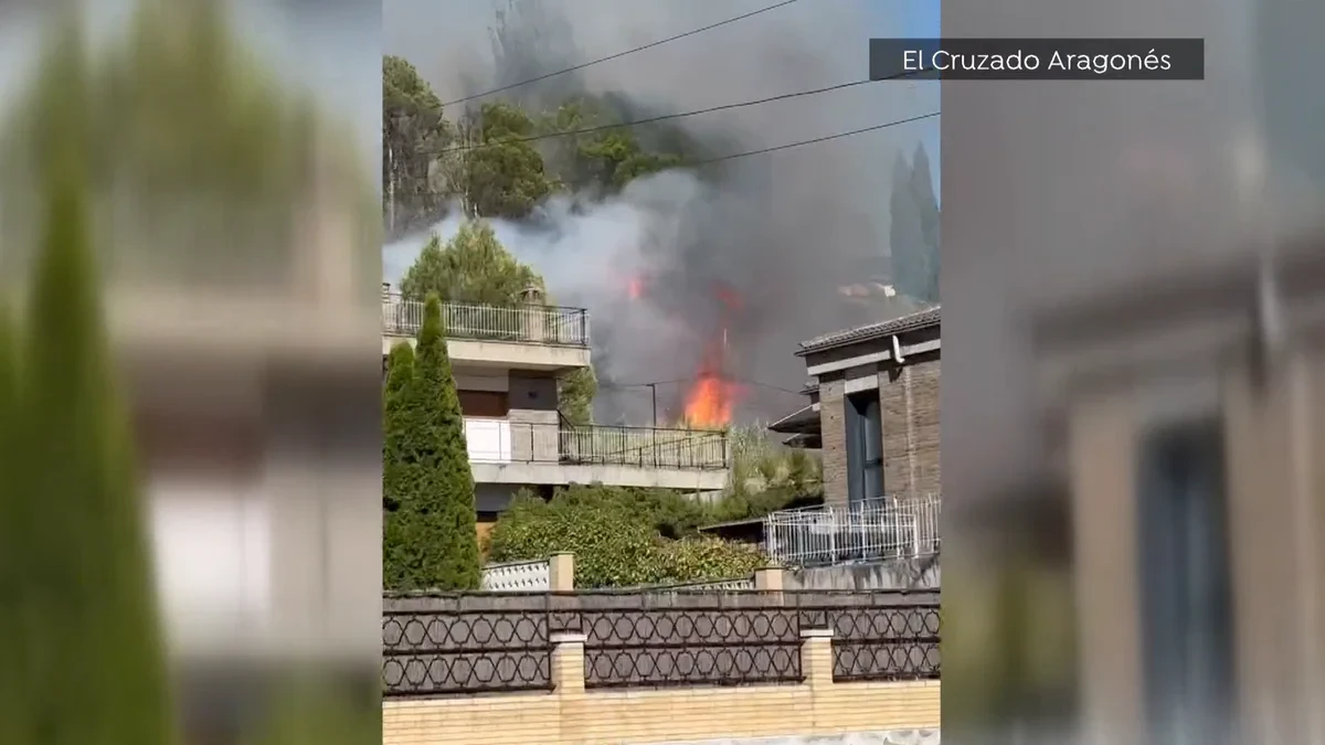 Vídeo: Desalojan a 40 pacientes de una residencia para personas con discapacidad tras un incendio en Barbastro, Huesca