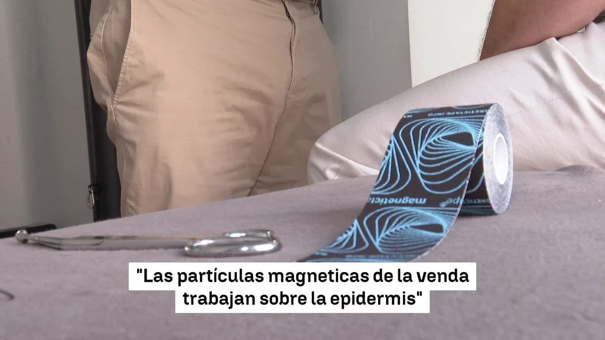 Así funciona Magnetic Tape, el revolucionario vendaje que utilizó Carlos Alcaraz en Tokio