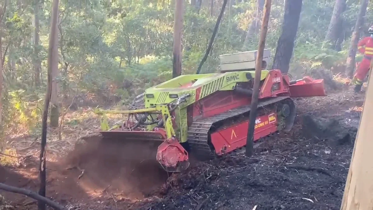 Asturcon, el dron que sustituye a 10 brigadistas y se convierte en el nuevo aliado contra los incendios