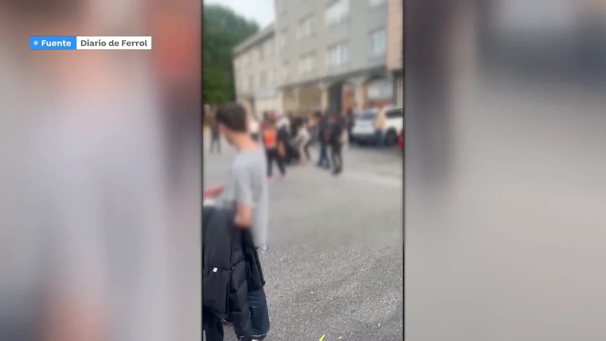 Macropelea a la salida de una discoteca en Ferrol tras un supuesto intento de agresión sexual