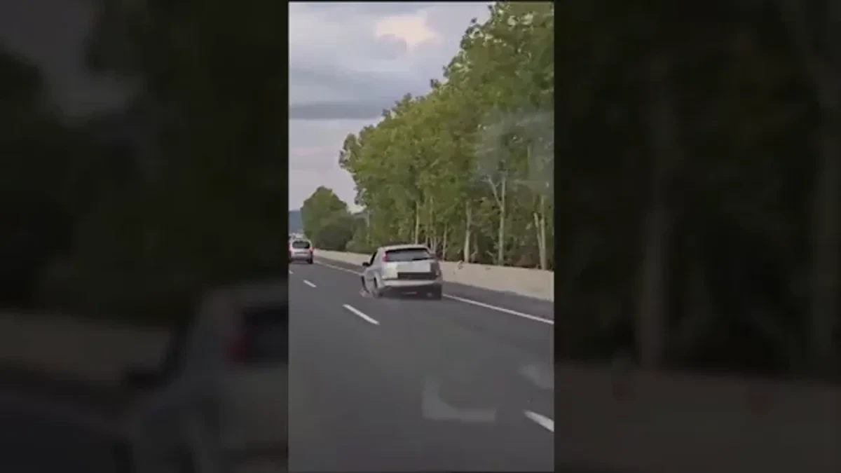 Investigada una persona por circular sin dos de las ruedas de su vehículo en Mallorca