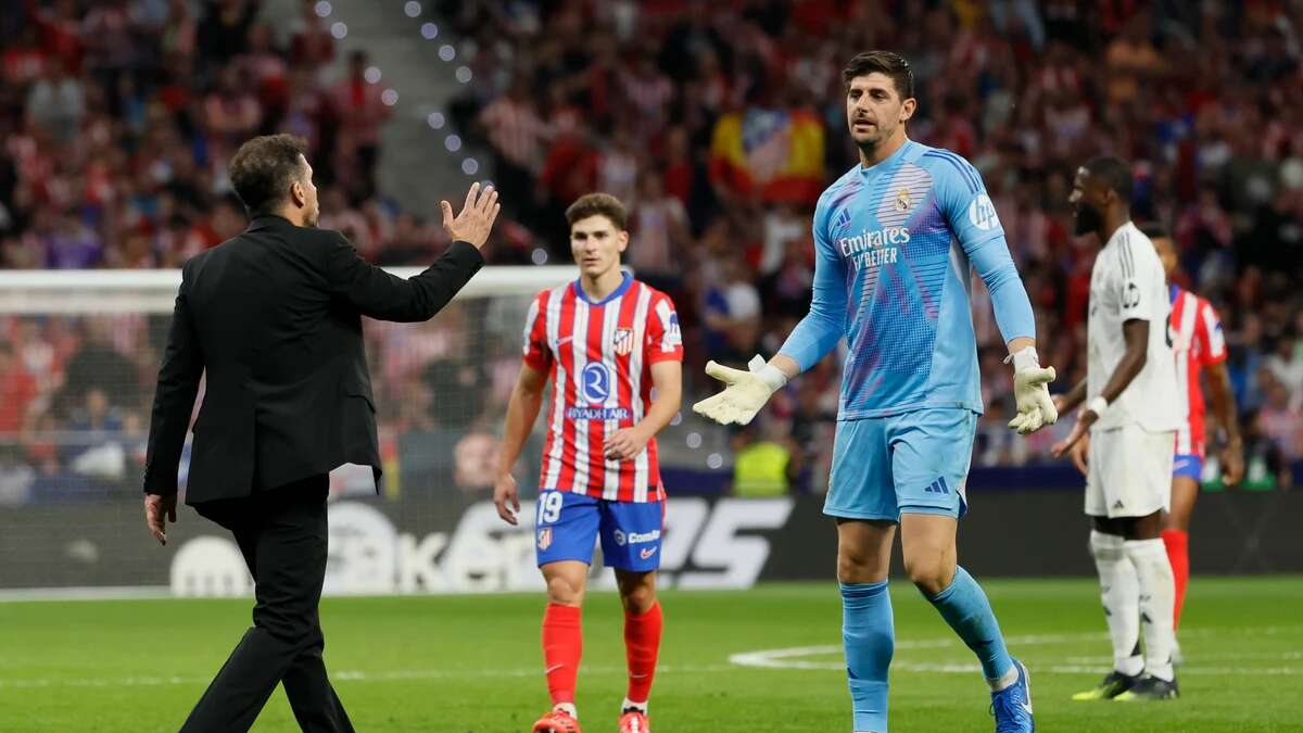 Thibaut Courtois sufre una lesión en el abductor de la pierna izquierda