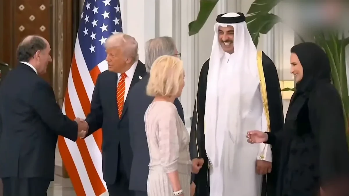 El presidente de Iberdrola asiste a la cena de Estado en Qatar junto al Emir y Donald Trump