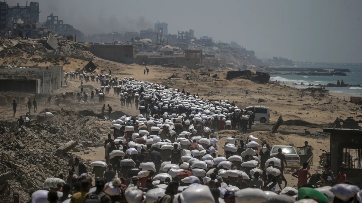 Gaza suma 250 muertos por hambre, incluyendo una joven evacuada a Italia