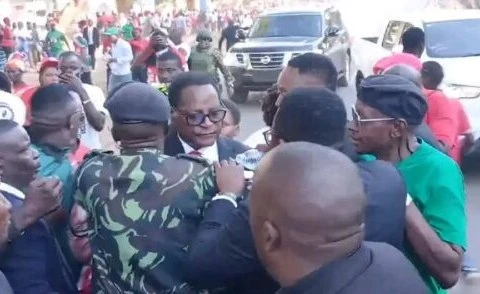 Malawian Govt Defends Teargassing of Former President Chakwera