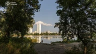 У Києві завершили роботи зі збору нафтопродуктів із поверхні озера Кирилівське
