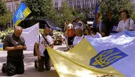 У Мадриді, попри аномальну спеку, відбулася масштабна маніфестація на підтримку України