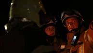 У Києві від ракетного обстрілу постраждали двоє людей, триває ліквідація пожежі