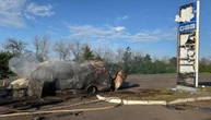 Війська РФ ударили по території АЗС на Харківщині, виникла пожежа
