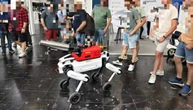 На виставці у Німеччині представили робота-пожежника
