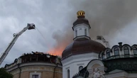 Масована атака по Києву: триває гасіння пожеж у Лаврі та «Мистецькому арсеналі»