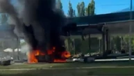 Росіяни вдарили по АЗС у Сумах, троє поранених