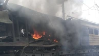 У Запоріжжі ворожий дрон влучив в електровоз Укрзалізниці