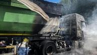 На Сумщині військові РФ вдарили по вантажівках на АЗС