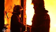 Рятувальники працювали всю ніч: у Києві загасили пожежу від ракетного удару РФ