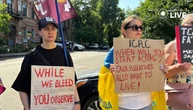 Родичі зниклих безвісти військових мітингували під будівлею Міжнародного комітету Червоного Хреста в Одесі