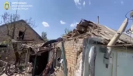 У Херсоні показали наслідки обстрілу житлових кварталів Корабельного району