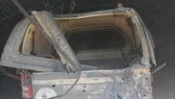 У Бериславі через артобстріл пошкоджена автівка для перевезення гумдопомоги