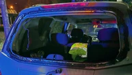 У Києві вночі російський БПЛА впав поруч із поліцейським авто, травмований співробітник - у лікарні