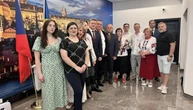Посол у Чехії відвідав український осередок у місті Хомутов