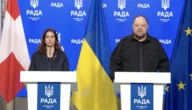 Стефанчук у Києві зустрівся з президенткою нижньої палати парламенту Швейцарії