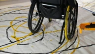 У Львові ветеран встановив рекорд України - створив мистецьке полотно за допомогою крісла колісного