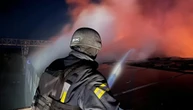 У Луцькому районі ліквідували масштабну пожежу на підприємстві, що виникла внаслідок атаки РФ