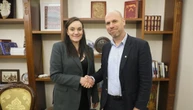 Бережна обговорила з директором Гете-Інституту в Україні співпрацю у сфері культури