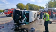 На Житомирщині зіткнулися маршрутка та кросовер - один загиблий, четверо травмованих