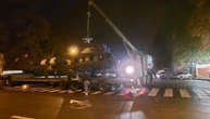 У Полтаві забрали з постаменту вертоліт Мі-2 через побоювання російського удару