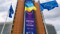 Перед штаб-квартирою Єврокомісії у Брюсселі замайорів український прапор: «Ми з вами»