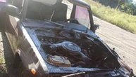 На Харківщині росіяни дроном атакували автівку з гуманітарною допомогою