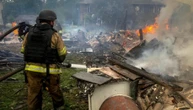 На Сумщині внаслідок обстрілу виникла масштабна пожежа у житловому секторі