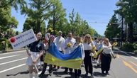 Українці у вишиванках долучилися до параду в японському місті Йокогама