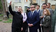Прем’єр Фінляндії разом відвідав місце ракетної атаки РФ у Києві 24 квітня