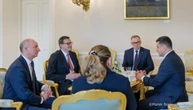 Дуда зустрівся з ультраправим кандидатом у президенти Румунії Сіміоном