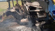 На Полтавщині у полі підірвалася сільгосптехніка