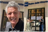 Teatro delle Vittorie in vendita, la protesta di Fiorello: “Crimine contro la storia dello spettacolo”. Rai: “Costi non più sostenibili”