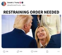Trump, ennesimo attacco a Meloni: “Serve un ordine restrittivo”. Meme con la premier
