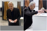 Vittorio Sgarbi torna in pubblico dopo il ricovero e va a votare. “Più marchigiano di un marchigiano”. La figlia: “Uomo fragile”