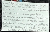 “Avevo perso tutto, soprattutto la mamma. Ho smesso di piangere quando mi hanno dato un pallone”. La lettera del piccolo Leo al Papa