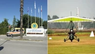 Precipita con il deltaplano a motore nella piscina di un camping e muore