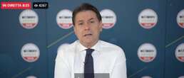 Giuseppe Conte ribadisce la leadership del M5s e critica l'assenza di Grillo