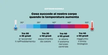 Quando il caldo uccide: cosa succede al nostro corpo se la temperatura supera 35 o 40 gradi. Come inizia l’esaurimento da calore
