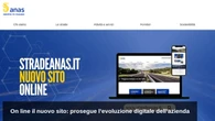Anas, online il nuovo sito web: “Prosegue l’evoluzione digitale, azienda sempre più accessibile”