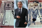 Sequestrato il ‘tesoro’ di Zapatero: 3 milioni di oro, zaffiri e smeraldi. La segretaria: “Eredità della moglie e regali”